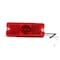 Truck-Lite Led, Red Rectangular, 3 Diode, Marker Clearance Light, P2, 2 Screw, Reflectorized, Diamond 18050R3 - alternate 1